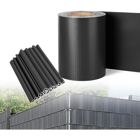 Froadp PVC Sichtschutzstreifen Zaun Sichtschutz Inkl. 20