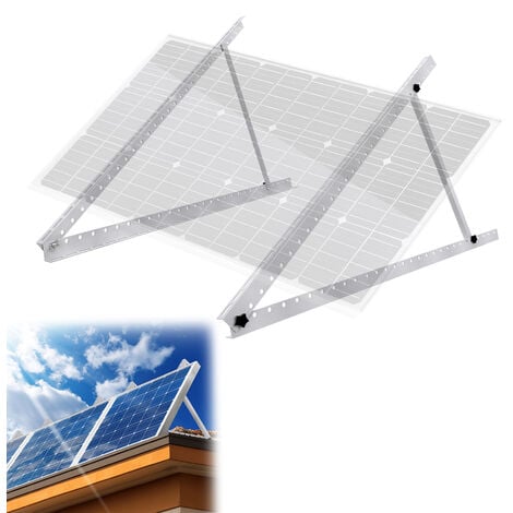 2x 55cm ABS Dachspoiler Wohnmobil Halter Solarmodul Solarzelle Befestigung  Womo