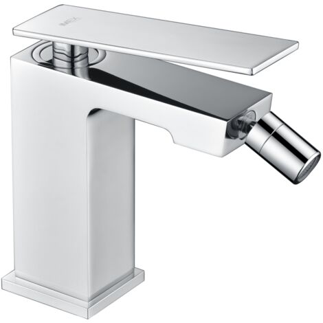 Robinet de bidet avec mitigeur  Modèle PISA  Couleur grise  Finition en chrome [IMEX®] (1/2)