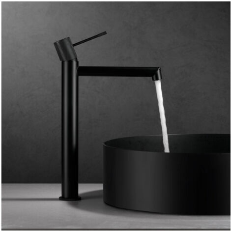 IMEX BDD038-3ORC LINE Monomando Lavabo Alto Oro Rosa Cepillado - ref: BDD038-3ORC