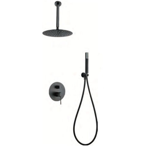 Ensemble De Douche Thermostatique Encastré Line Or Rose Brossé Imex Imex Gpq038 Orc