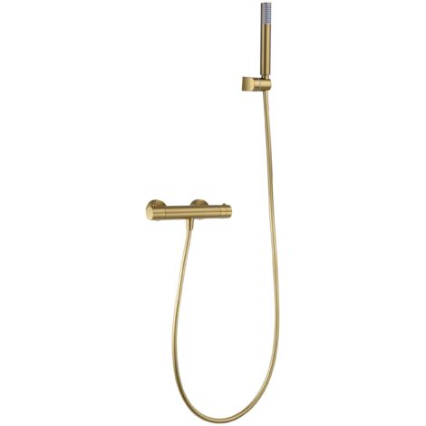 Mélangeur Thermostatique Douche Monza Or Brossé Imex Imex Btm039 5oc
