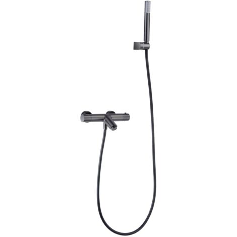 Mélangeur Thermostatique Bain-douche Monza Black Gun Metal Imex Imex Btm039 4bgm