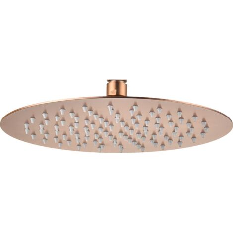 Arroseur rond standard, acier inoxydable or rose (1/3)