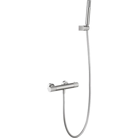Mélangeur Thermostatique Douche Line Nickel Brossé Imex Imex Btd038 5nq