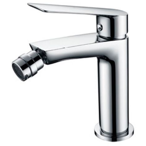 Robinet de bidet à monocommande  Modèle LUXOR  Couleur Gris  Finition en chrome [IMEX®] (1/2)