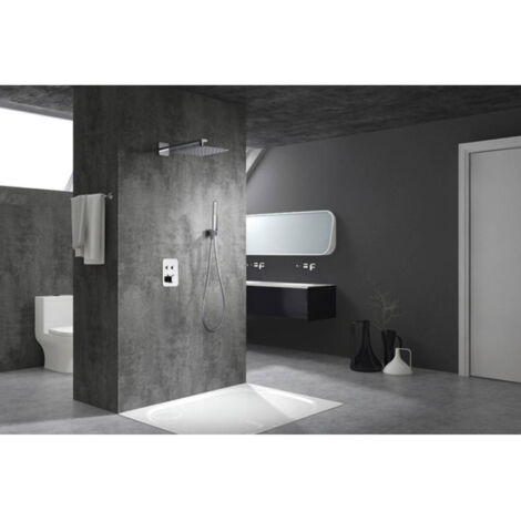 Ensemble De Douche Thermostatique Encastré Madeira Chromé Imex Imex Gtm021