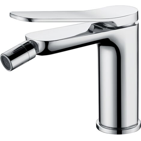 Robinet de bidet avec monocommande  Modèle DANEMARK  Couleur Gris  Finition en Chrome [ IMEX® ] (1/2)