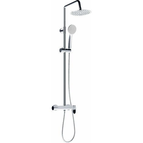 Novaservis Sets de douche - Set de douche 200 avec mitigeur, raccord de  douche par le haut, noir SET042/38,5