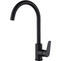 Robinetterie Cuisine Belgica Noir Mat Imex Imex Gcz044 Ng