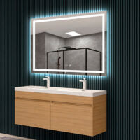 Miroir Holan Dimensions miroir: Hauteur 80 Longueur 120