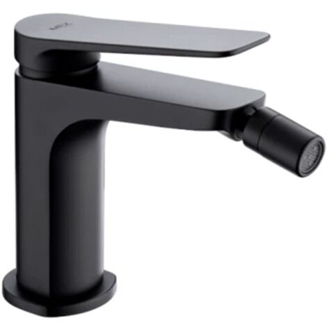 Rubinetto del bidet con monocomando  Modello NÁPOLES  Colore nero  Finitura opaca [IMEX®]
