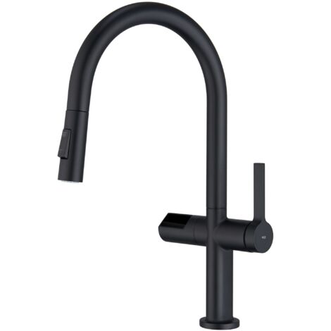 Miscelatore Lavello Turín Nero Opaco Imex Imex Gce021 Ng (1/3)