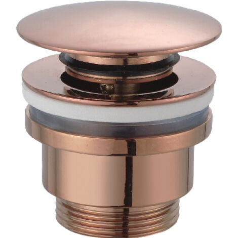 Scarico Click-clack Oro Rosa Spazzalato Imex Imex Vcc023