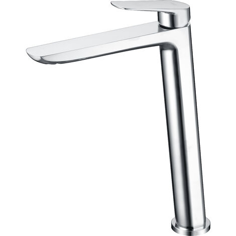 Rubinetto Lavabo KLUDI X1 Cromato – Miscelatore Con Scarico A Tirante, Altezza 95mm