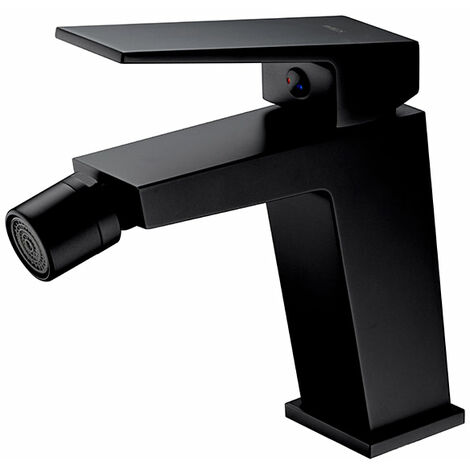 Rubinetto per bidet monocomando  Modello ART  Colore nero  Finitura opaca [IMEX®] (1/2)