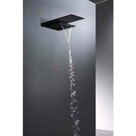 Kit Incasso Doccia Termostatico Rodas Nero Opaco Imex Imex Gtr049 Ng