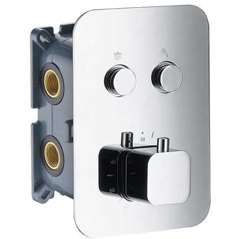 Rubinetto Incasso Doccia Termostatico 2 Vías Imex Imex Ctp02v (1/2)
