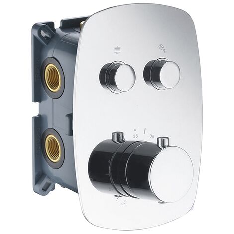 Rubinetto Incasso Doccia Termostatico 2 Vías Imex Imex Gsp02v