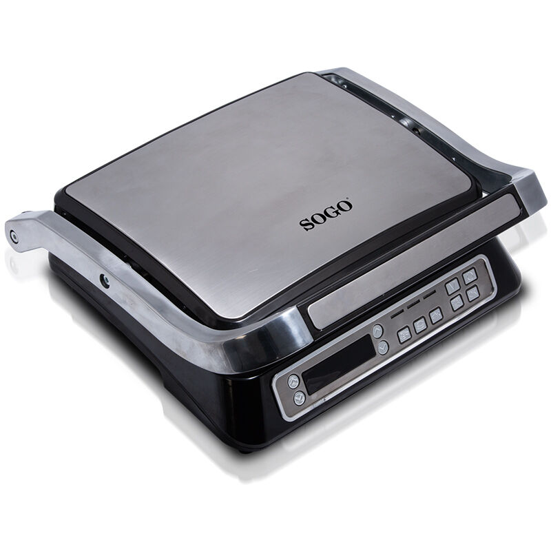 PLANCHA GRILL PANTALLA DIGITAL - 4 REBANADAS - 2000W