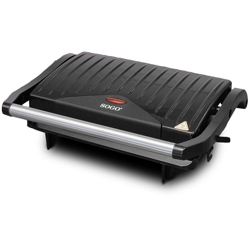 SOGO SANDWICHERA PRESS PLANCHA-2 REB,-750W