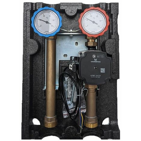 Module hydraulique de chauffage direct - DN20 - 2 voies - Grundfos