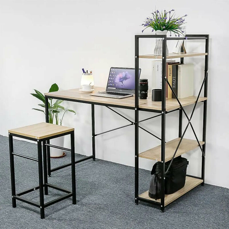 ML design modern living - Table de travail bureau d'ordinateur