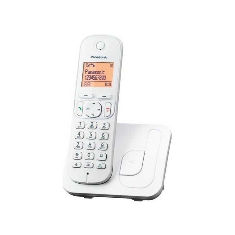 Teléfono PANASONIC KXTGC210SPW Blanco