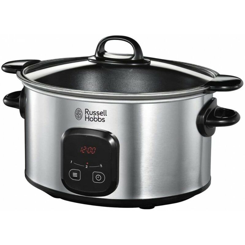 Russell Hobbs MaxiCook 6 L 200 W Negro, Acero inoxidable