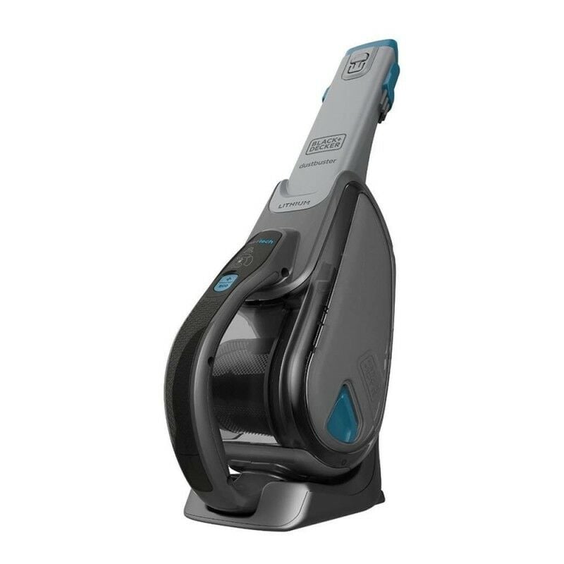 Black & Decker DVJ325BF aspiradora de mano Azul, Gris Sin bolsa