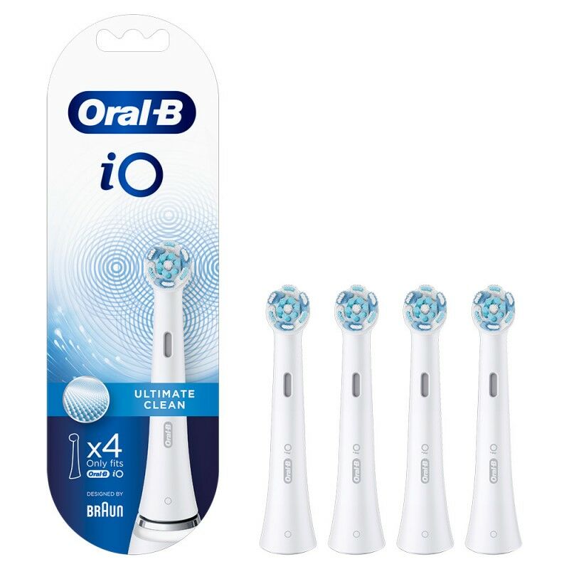 Cabezal ORAL-B iO CW-4 Ultimate Clean Blanco 4 uds