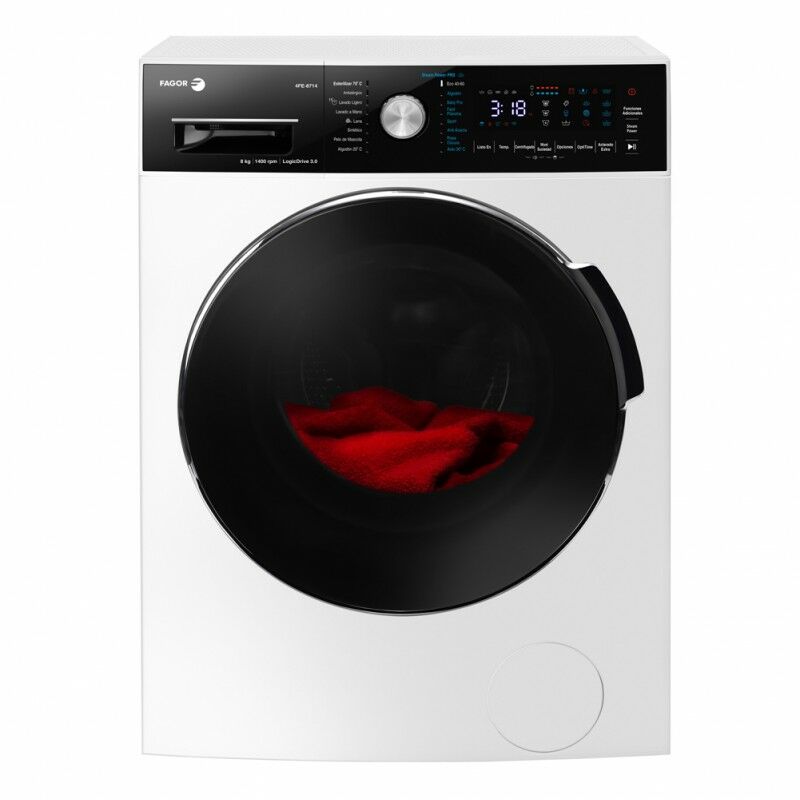 Lavadora FAGOR 4FE-8714 Blanco 8Kg Vapor (subida, instalación y retirada incluida)