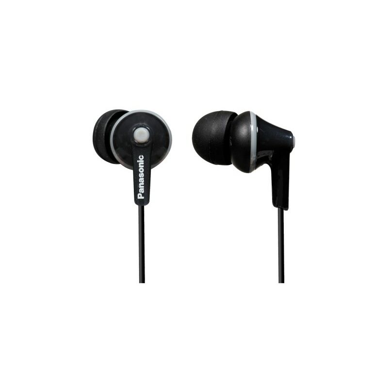 Auriculares PANASONIC RPHJE125EK Negro