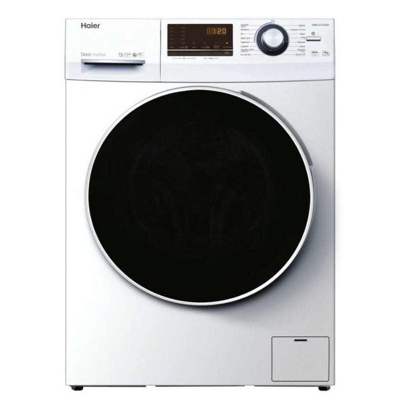 Lavadora HAIER HW80-B12636N-IB 8Kg Blanco (subida, instalación y retirada incluida)