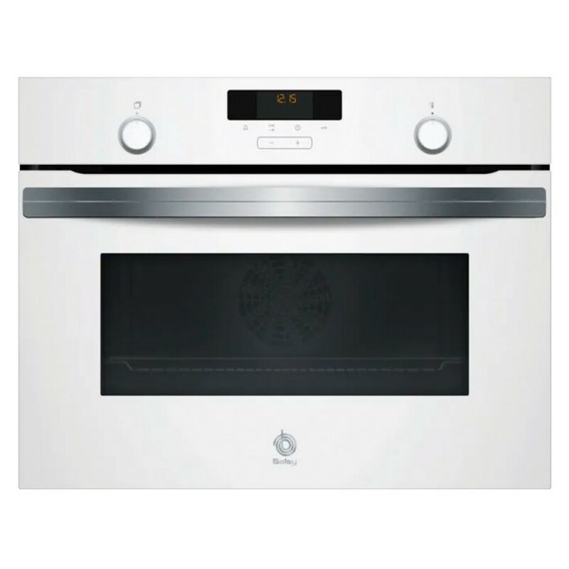 Horno BALAY 3CB5151B2 45cm Cristal Blanco Aqualisis (subida incluida)