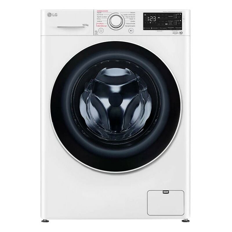 Lavadora LG F4WV3510S0W Blanco 10,5Kg 1400 Vapor Autodos B (subida, instalación y retirada incluida)