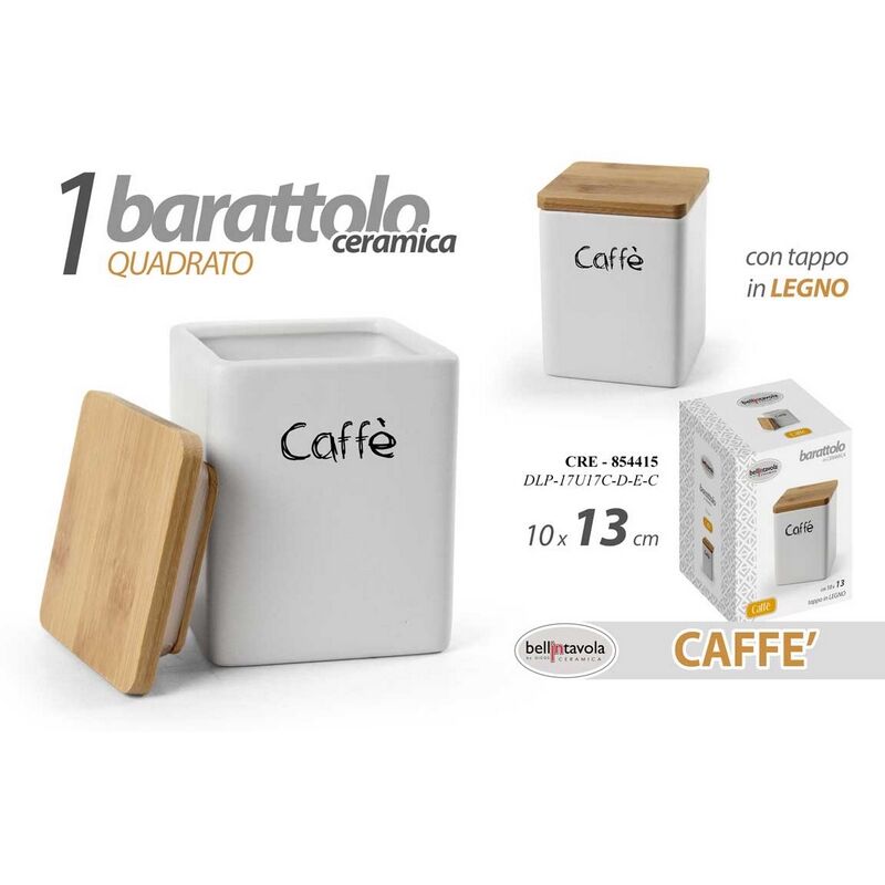 Barattolo Ceramica 0,5L Caffè Conserva