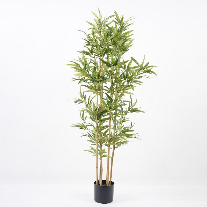 PIANTA BAMBOO X9 H205cm-1280 foglie PN*, 102.180, piante fiori  artificiali piante