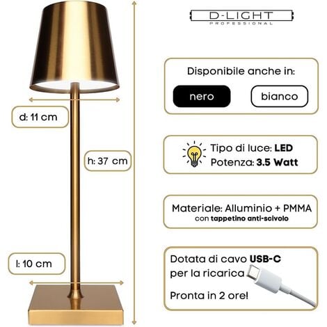 Lampada da Scrivania LED Dimmerabile con Montagggio Morsetto Luce da Tavolo  24W