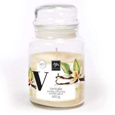 Yankee Candle Vanilla candela di cera Rotondo Vaniglia Bianco 1 pz