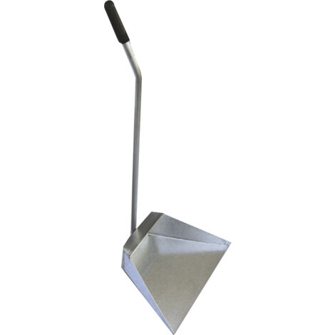 PALETTA ZINCO IMMONDIZIE CM 34X76 CON IMPUGNATURA PVC