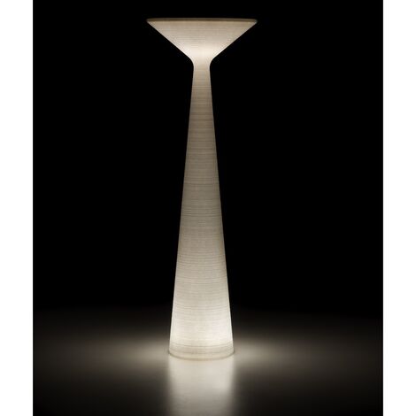 LAMPADA TEBE LIGHT POLIETILENE 60X180H WHITE LIGHT USO ESTERNO SENZA KIT LUCE