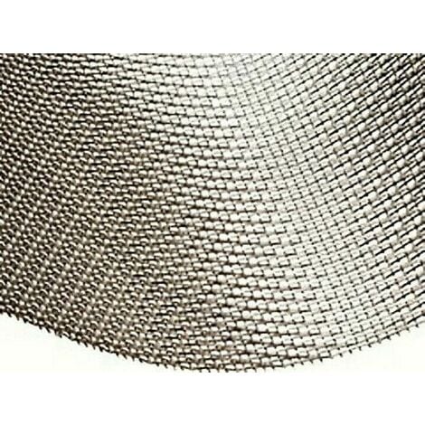 Rete Zanzariera 60 cm X 100 cm Acciaio Inox AISI 316  Americana 18/16