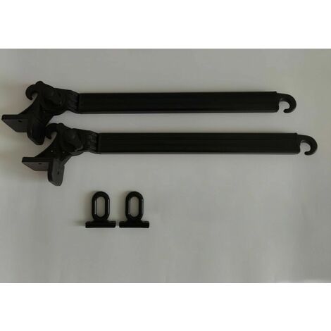 Braccetti per Tende da Sole in Alluminio 50 cm Coppia Kit con Occhioli Vari Colori (1/3)