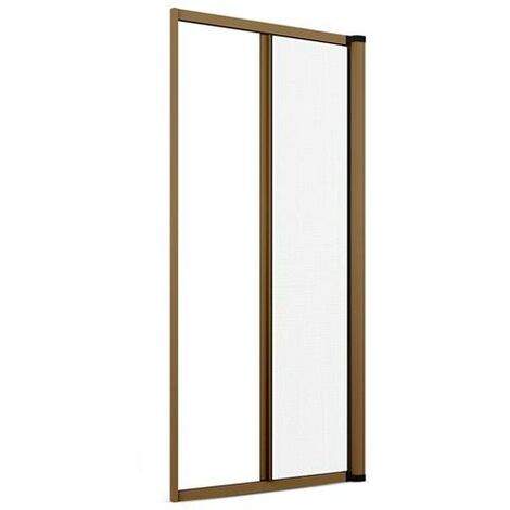 Zanzariera a Rullo Riducibile fai da te Laterale 160 x 250 Bronzo