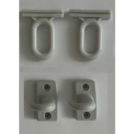 Braccetti Per Tende Da Sole In Alluminio 70 Cm Coppia Kit Con Ganci Vari Colori 60273788 - Foto 4