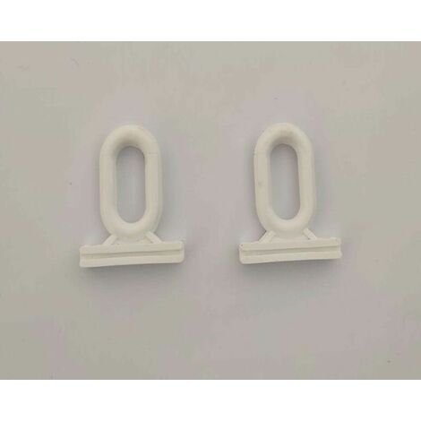 Braccetti Per Tenda Da Sole FRAMIG - Coppia In Alluminio Bianco, Sporgenza 50 Cm, Con Occhioli E Viti, Per Fissaggio A Ringhiera - Foto 6