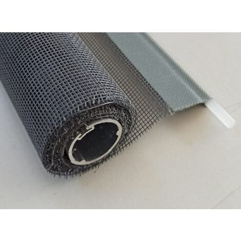 Rete zanzariere Laterale ricambio in Kit 140 x 250 universale con tasca e rullo avvolgitore porte e finestre