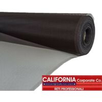 Rete Zanzariera 120 cm X 100 cm Alluminio Americana 18/16 Nera