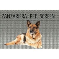 Rete Zanzariera 80 cm X 4 metri Antigraffio Pet Screen Americana Nera